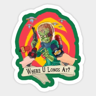 Where U Longs At? Sticker